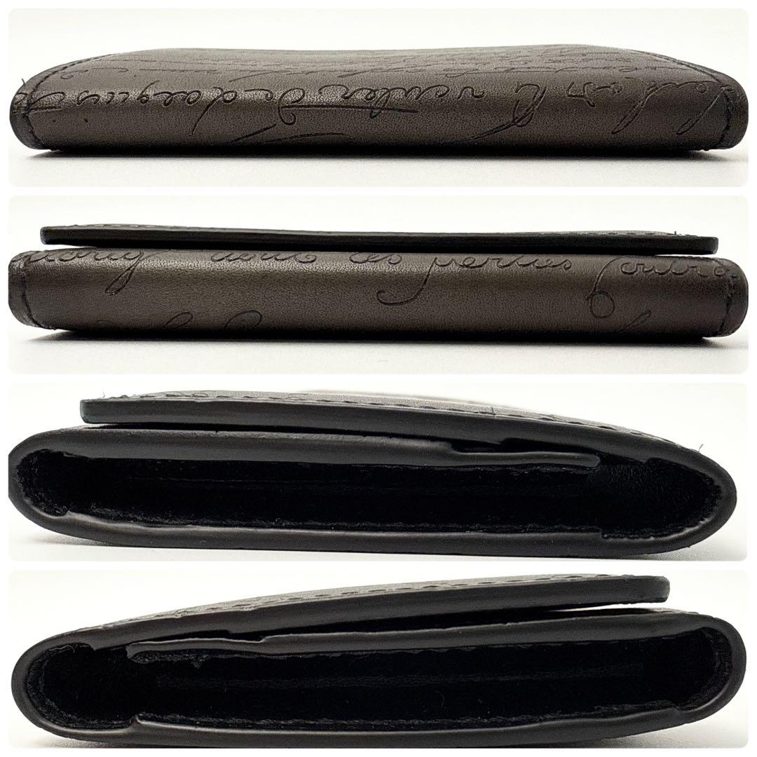 ベルルッティ インブイア スクリットレザー カードケース 名刺入れ メンズ