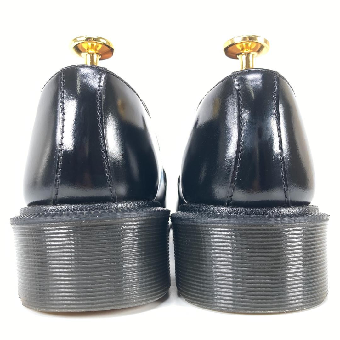 ドクターマーチン　ROSYNA　厚底サイドゴアレザースリッポン　UK4　ブラック