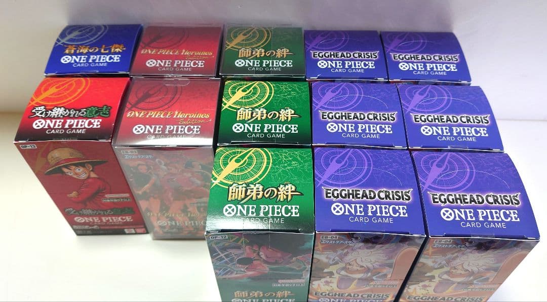 ONE PIECEカード13BOX【テープ付き未開封】セット