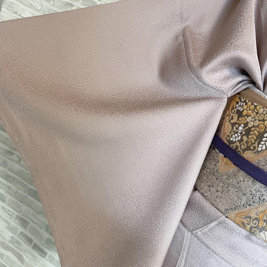 色無地　フルセット　薄紫　バチ衿　躾糸付き　シンプル　礼装　カジュアル　Q1