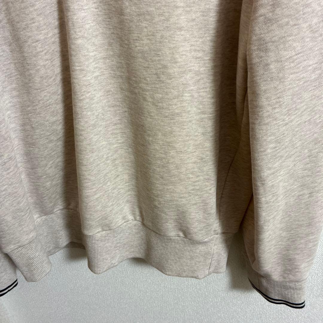 専用　新品-Fred Perry ベージュ ジップアップ スウェット S