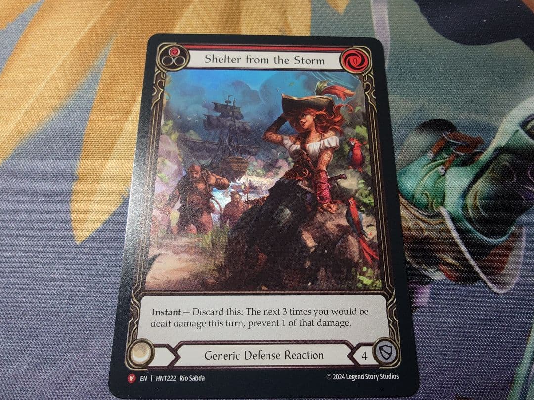 【FaB】Shelter from the Storm 英RF