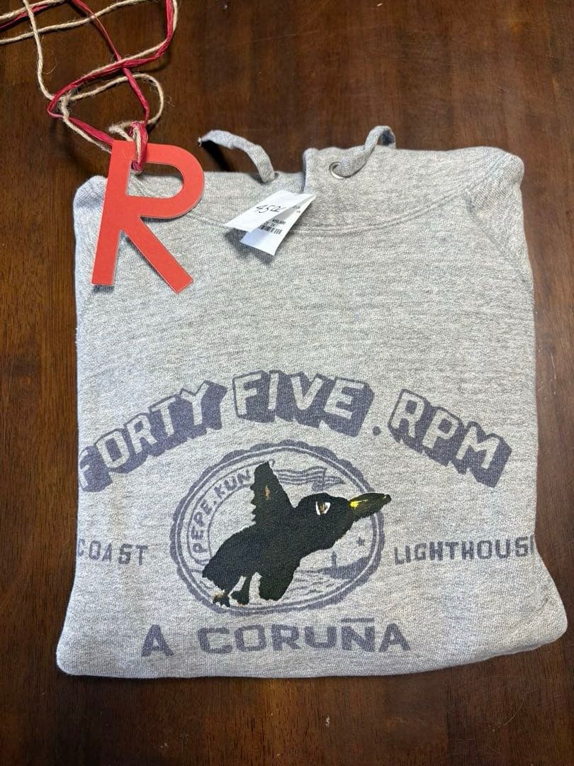 45R ペーペーくんプリントの908フーディ　新品未使用