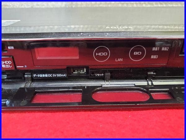♪シャープ AQUOS ブルーレイレコーダー 3チューナー BD-T510♪