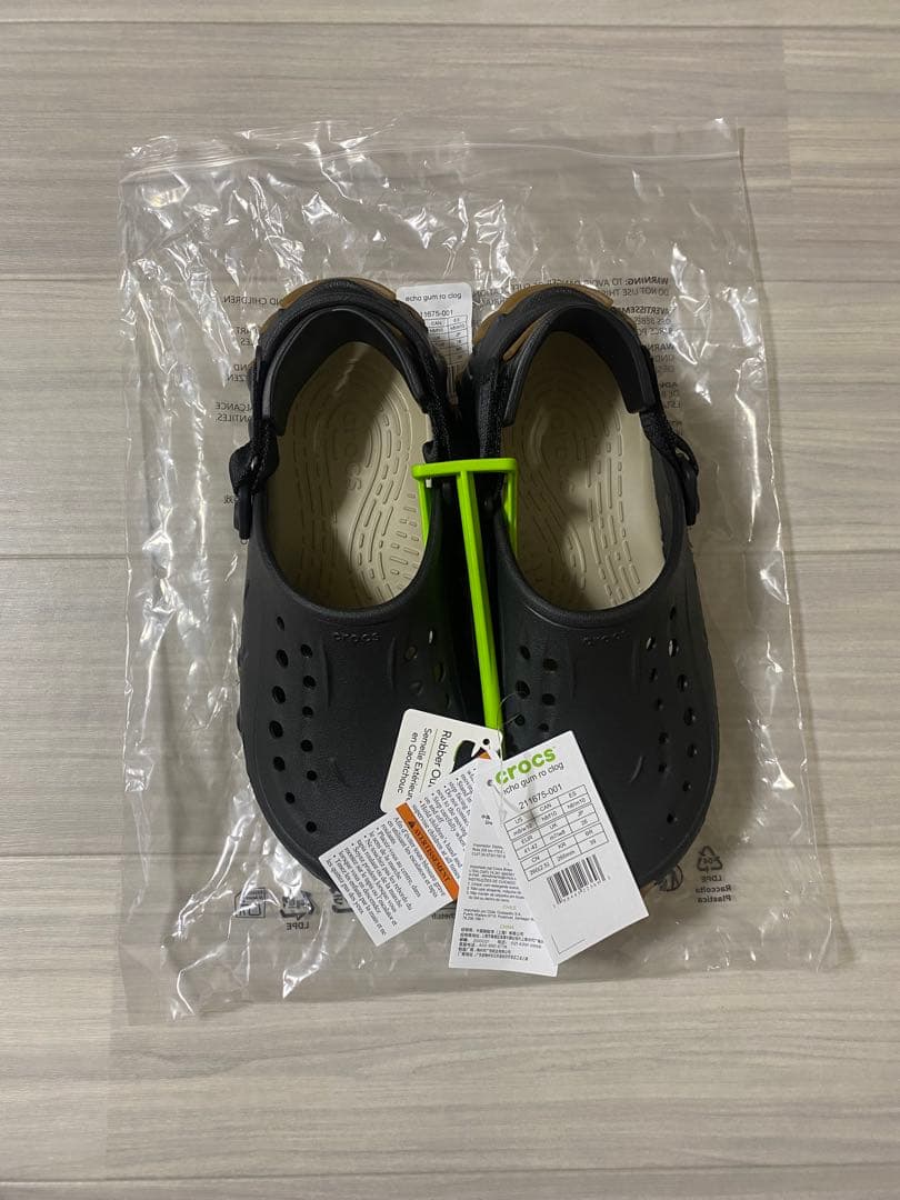 Crocs エコーガムRO クロッグ カラーblack
