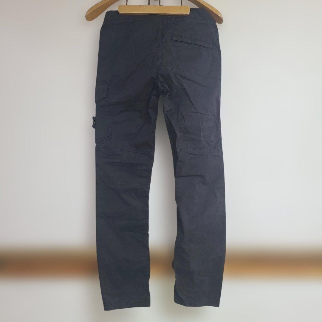 Stone  ストーンアイランドカーゴパンツ ブラック W30