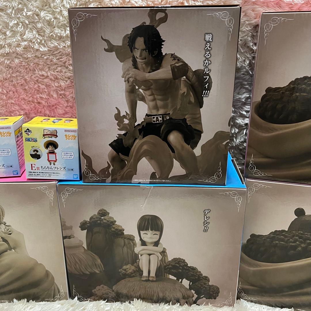 ワンピース 1番くじ ドラマティックメモリーズ まとめ ラストワン賞 コンプ