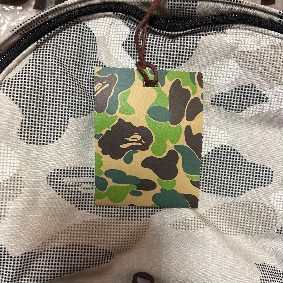 未使用　アベイシングエイプ　ポーター　リュック　ホワイト　カモフラ　タンカー