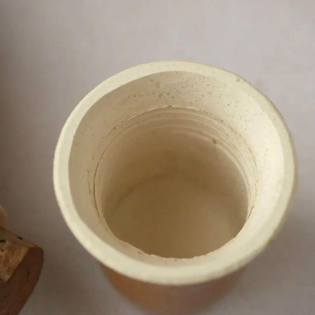 陶器製水筒 元箱付き 山印 国策製品 代用陶器 戦時代用品 /SN159