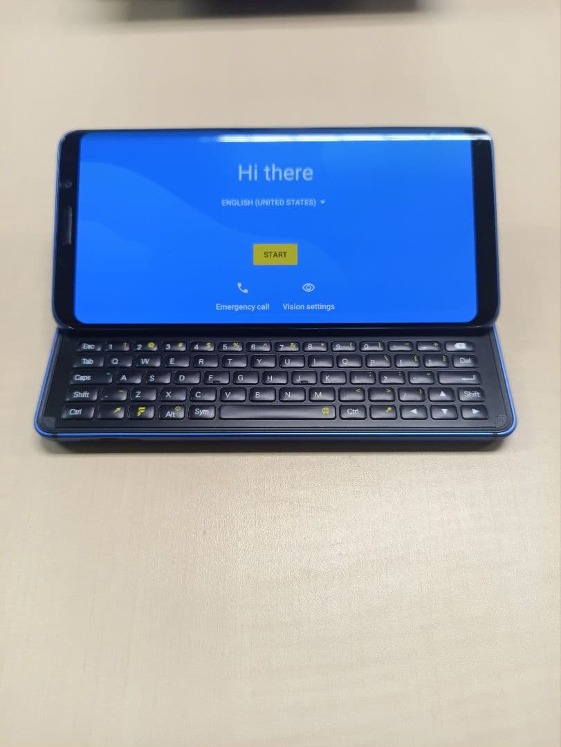 スマートフォン本体 F(x)tec Pro1 X blue 256GB