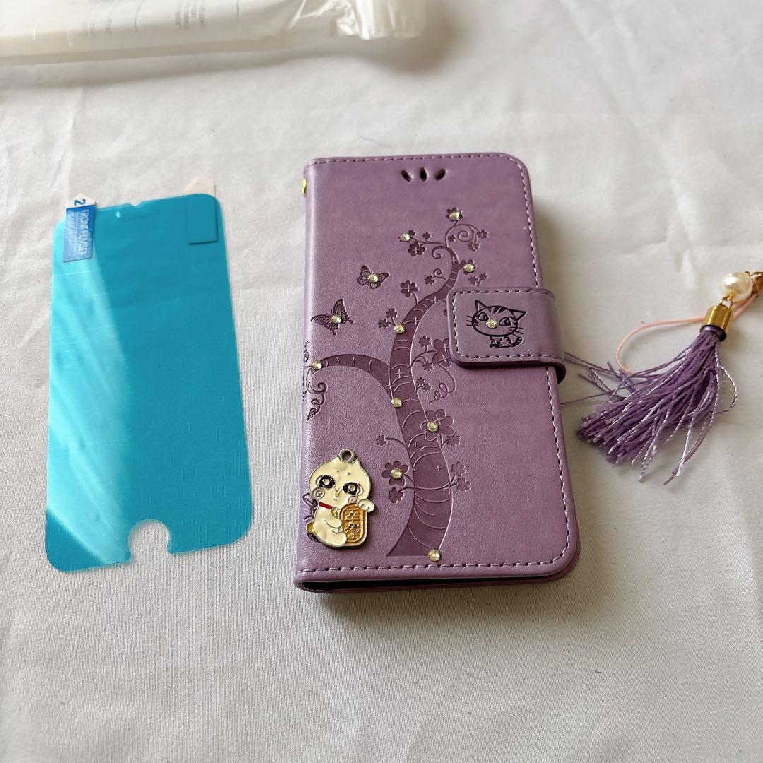 iPhone SE 2020 ケース iPhone 8 手帳型 かわいい 猫