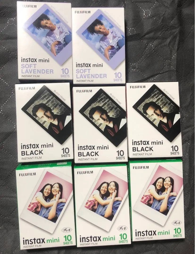FUJIFILM instax mini フィルム 10枚入り　8個セット