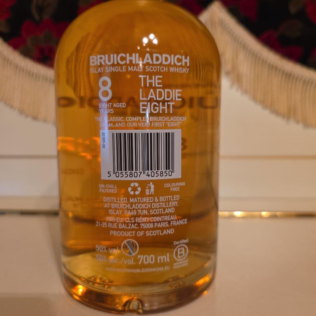 (新品) [生産 終売] ブルイックラディ8年 希少 8,900円 !