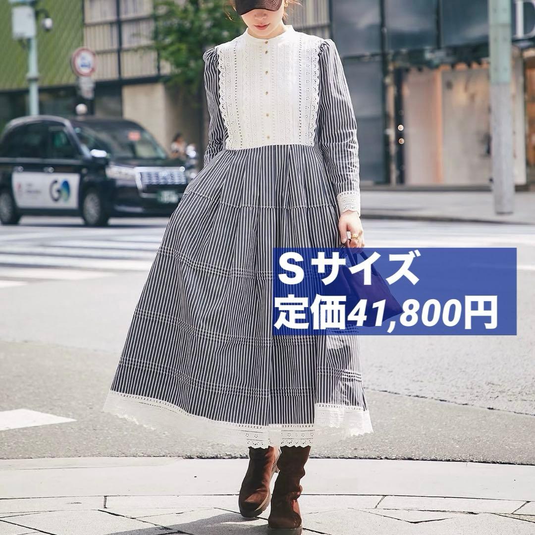 【セブンテン】seventen ピンタックレースワンピース