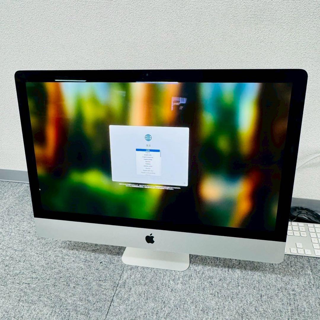 iMac 5K 27インチ 2019 i5 8GB 1TB MRQY2J/A