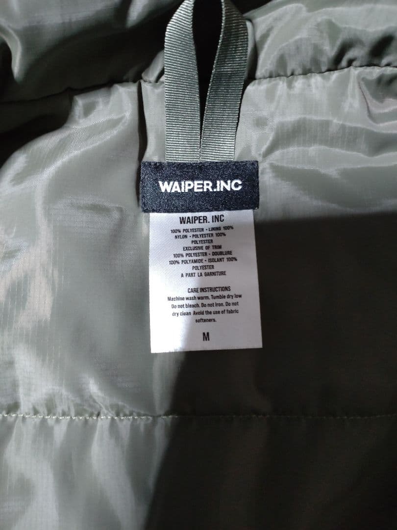 WAIPER.inc LIGHT PUFF PRIMALOFT ベスト
