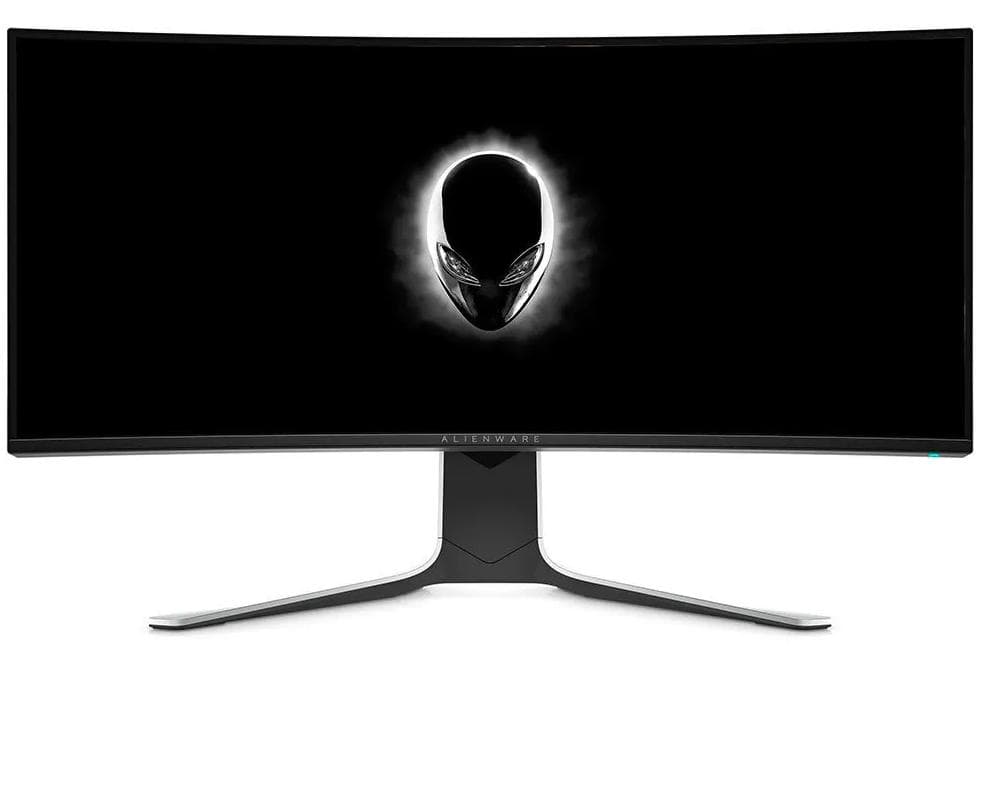 美品 Dell AW3420DW 34型 曲面 ゲーミングモニター