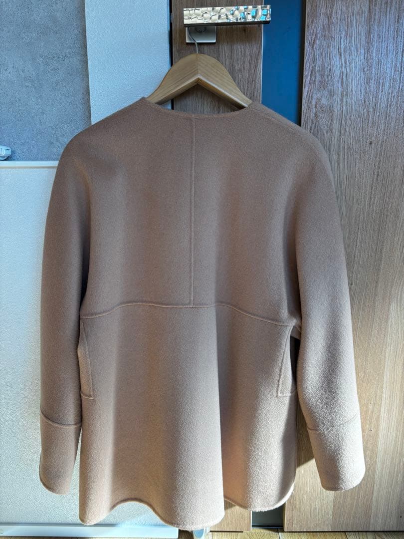 St.cecilia girlish リバーウールコート　キャメル