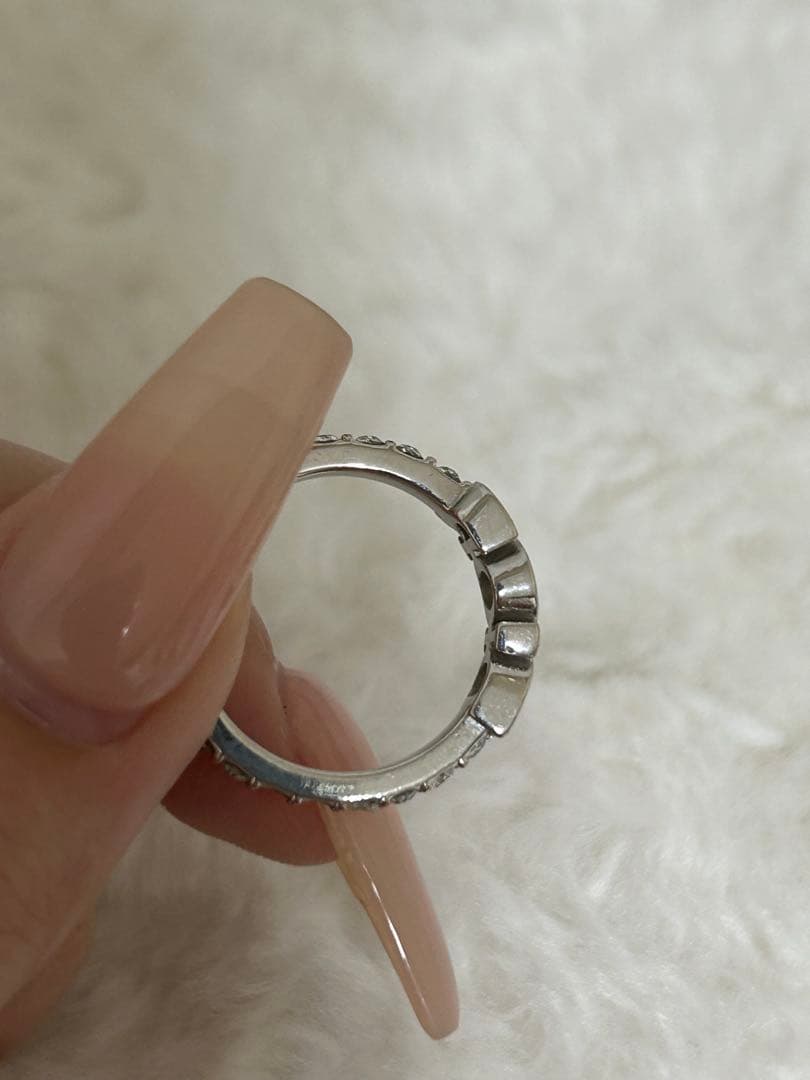 ディオール　Dio(r)evolution リング Sサイズ シルバー