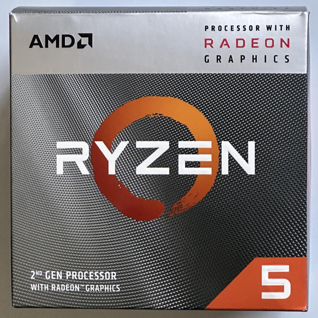 AMD RYZEN 5 3400G / Wraith Stealth Fan付属