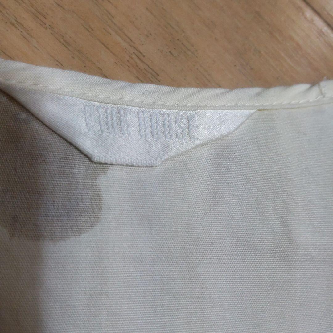 美品ピンクハウス　テディベアティアードワンピース