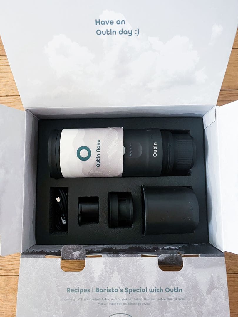 OutIn Nano ポータブルエスプレッソマシン