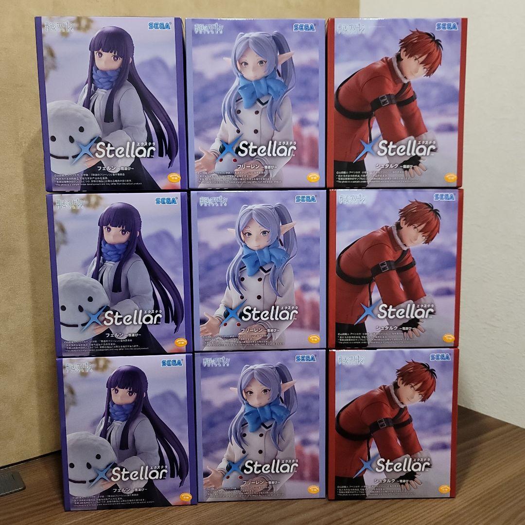 葬送のフリーレンXStellar 雪遊びフィギュア 9体セット