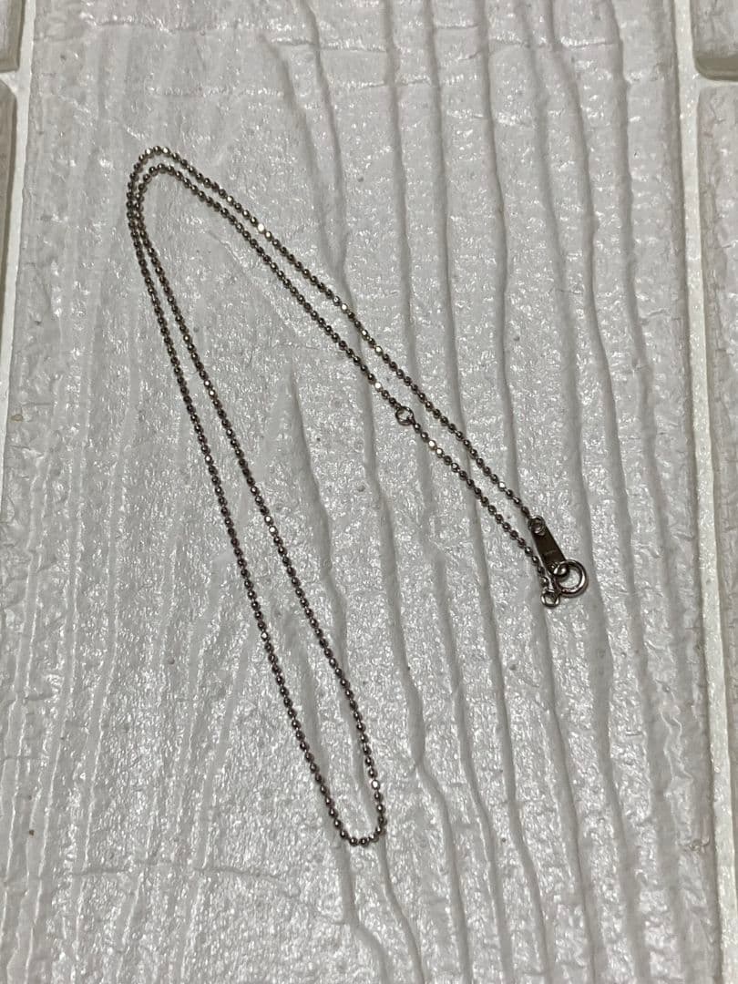 プラチナ ボールチェーン ネックレス Pt850