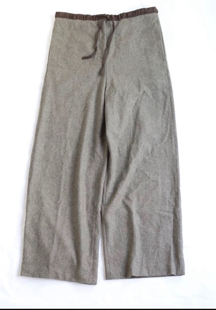 パンツ jil sander wool slacks