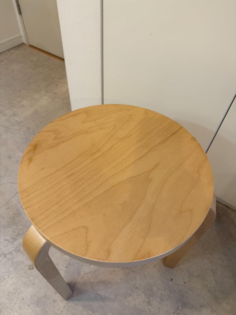 artek　スツール　60　アアルト　三本脚　中古　ナチュラル