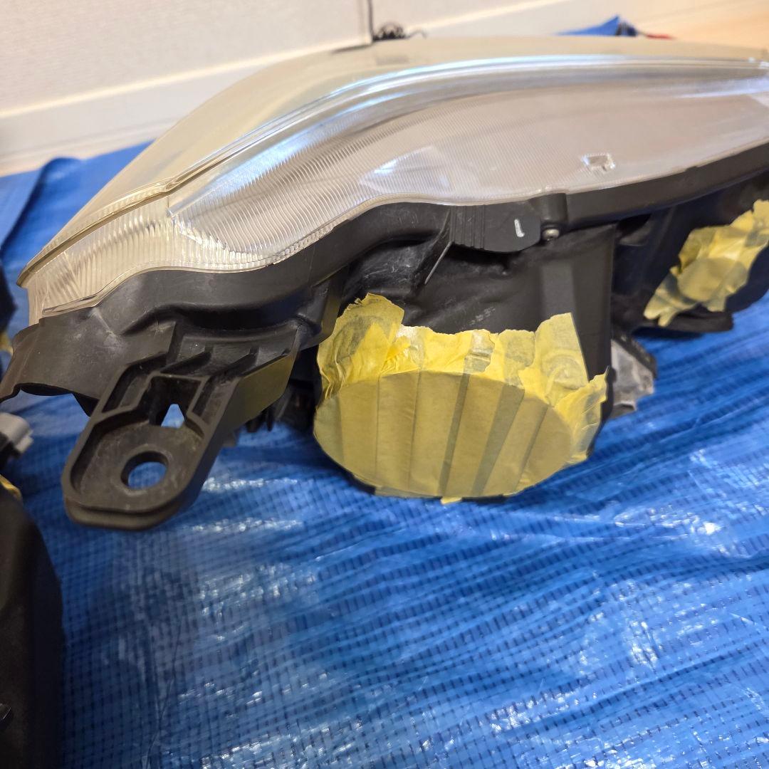 変換カプラーセット マークX 中期 純正 ヘッドライト 左右セット GRX130