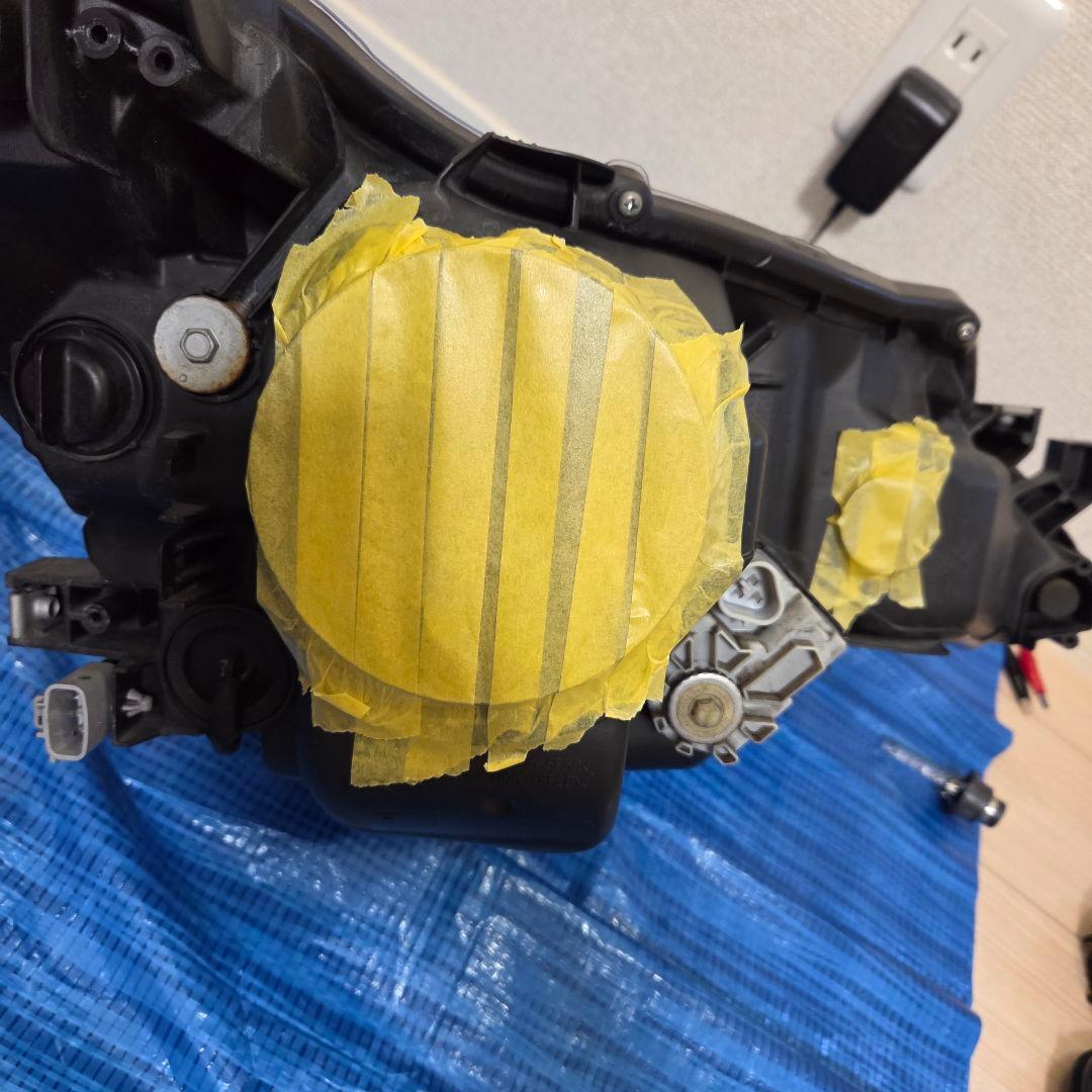 変換カプラーセット マークX 中期 純正 ヘッドライト 左右セット GRX130