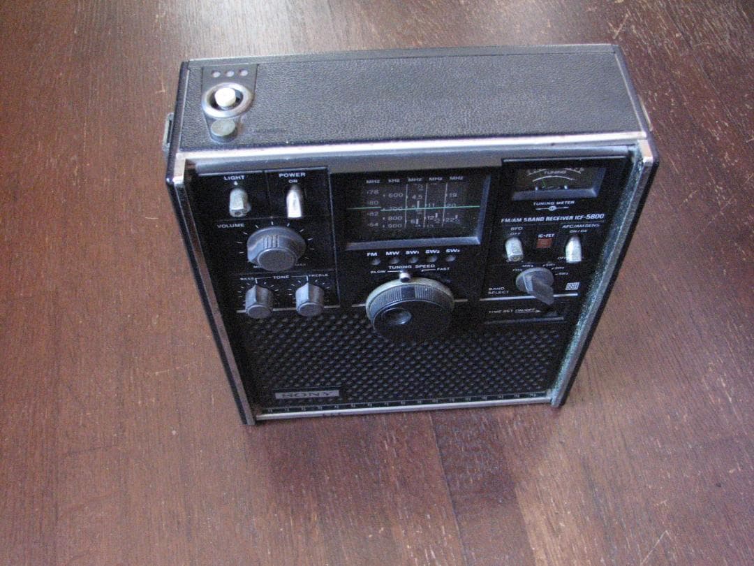 ラジオ・コンポ SONY ICF 5800 Sky Sencor