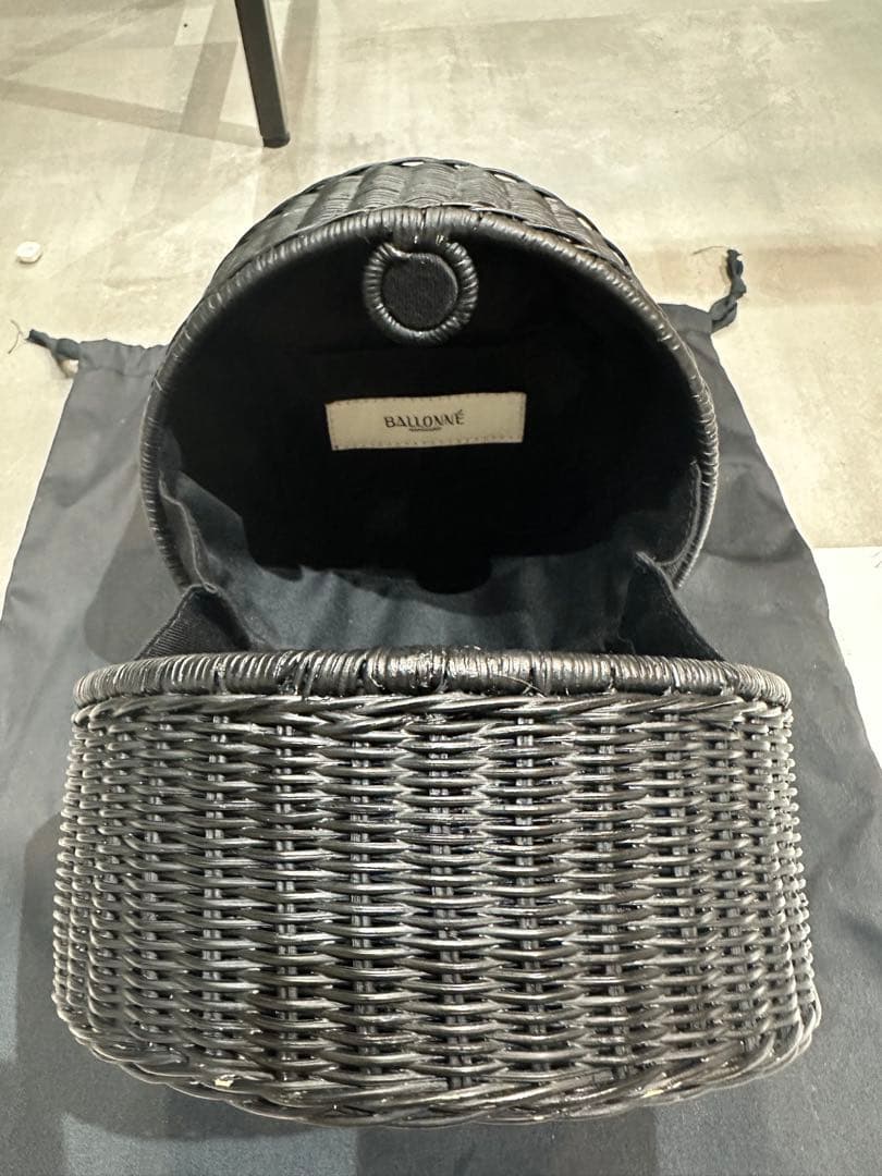 マニマリス　MANIMARIS パンケーキバスケット　黒　ダブル　完売品