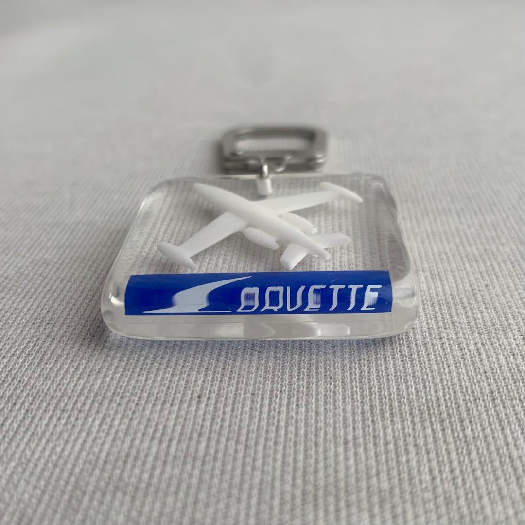 レア！ブルボンキーホルダー飛行機【CORVETTE】 コルベット エールフランス