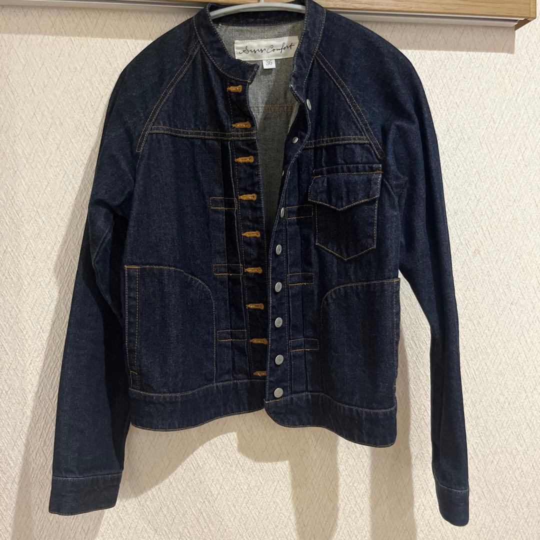 si-si-si comfort ダークデニムジャケット 36