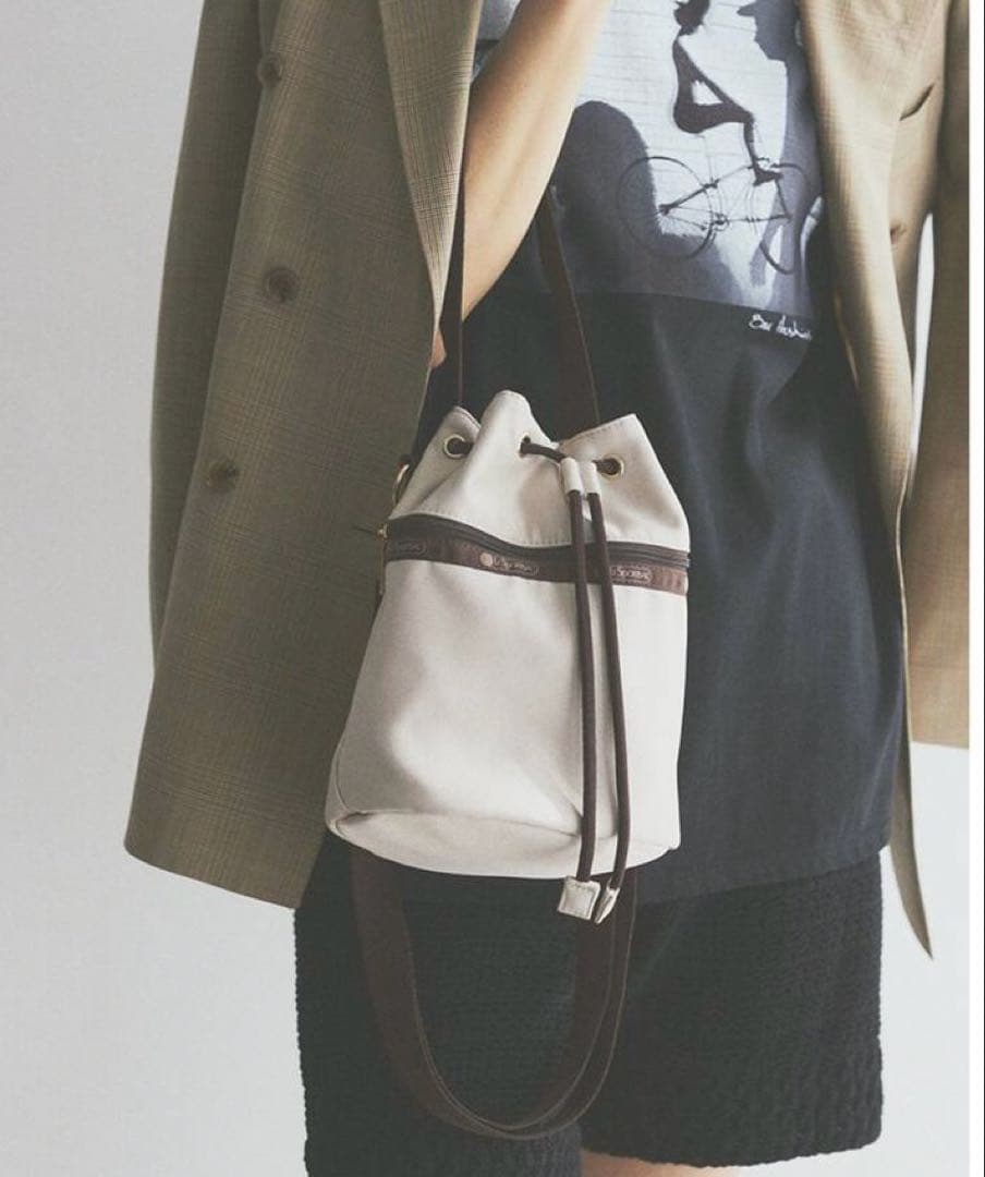 も*ん様 LeSportsac × IENA ENFANT ドローストリングバケ