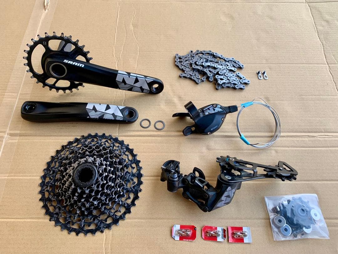 SRAM　NX　EAGLE　11速　コンポセット　パワーロック３個付き