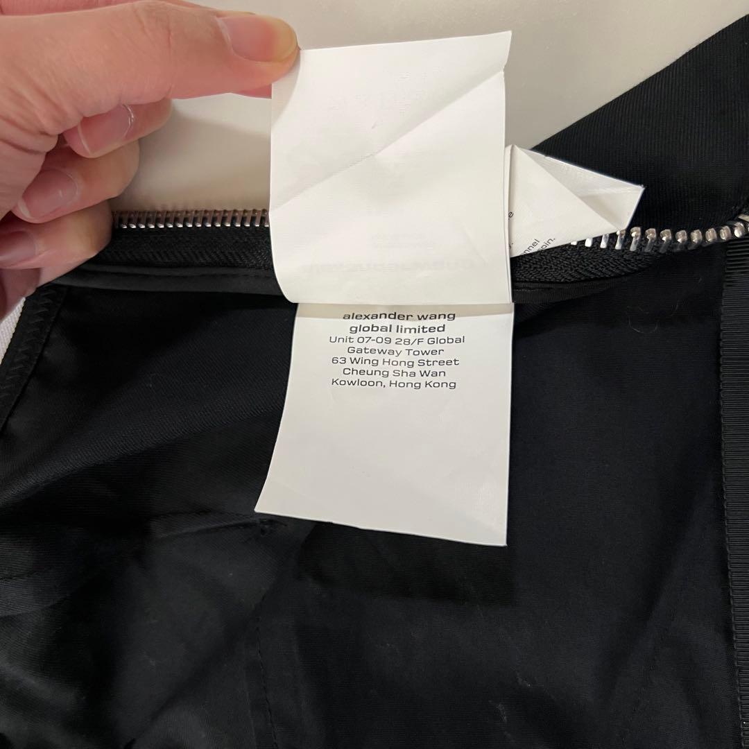 アレキサンダーワン サファリパンツ ショートパンツ 黒 ロゴ 2 M