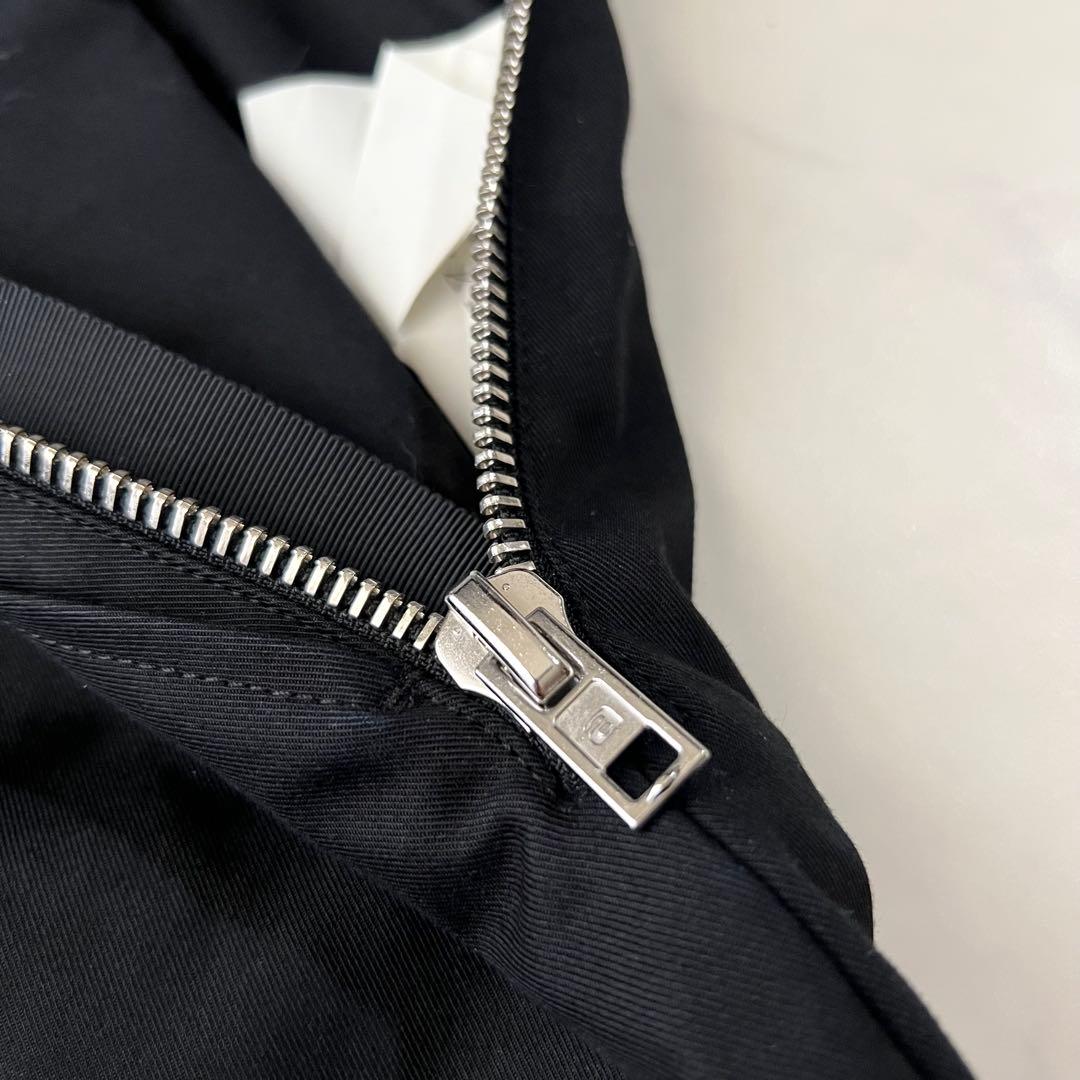 アレキサンダーワン サファリパンツ ショートパンツ 黒 ロゴ 2 M