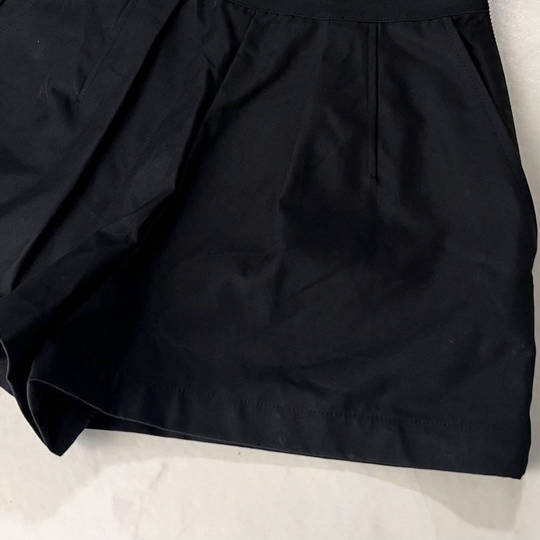 アレキサンダーワン サファリパンツ ショートパンツ 黒 ロゴ 2 M