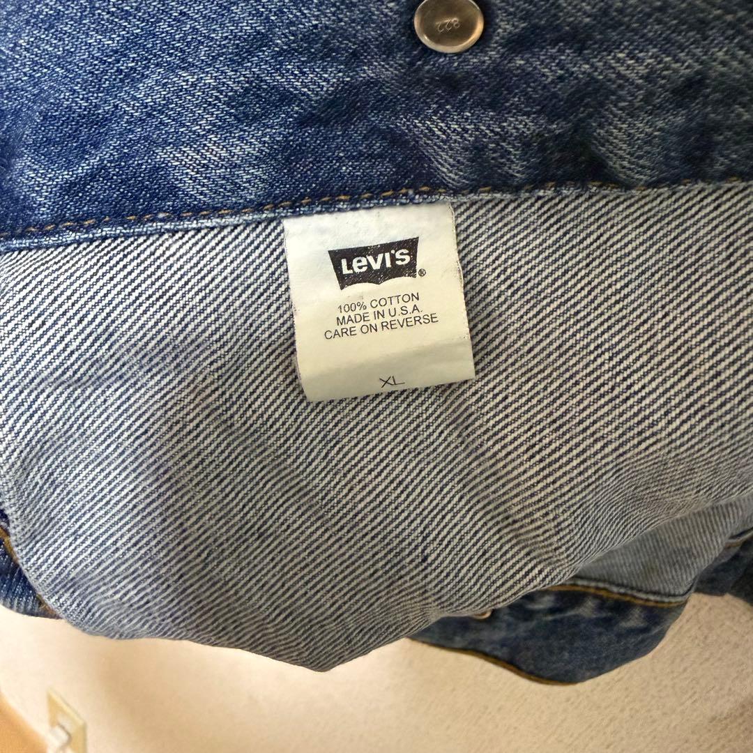 希少USA製】90s Levi's 70507 デニムジャケット XL