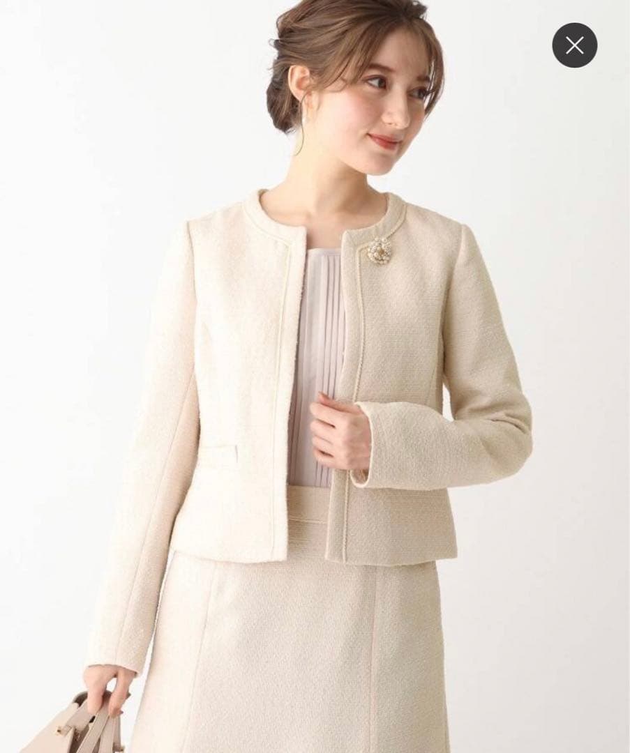 ツイードフォーマルセットアップ（S）