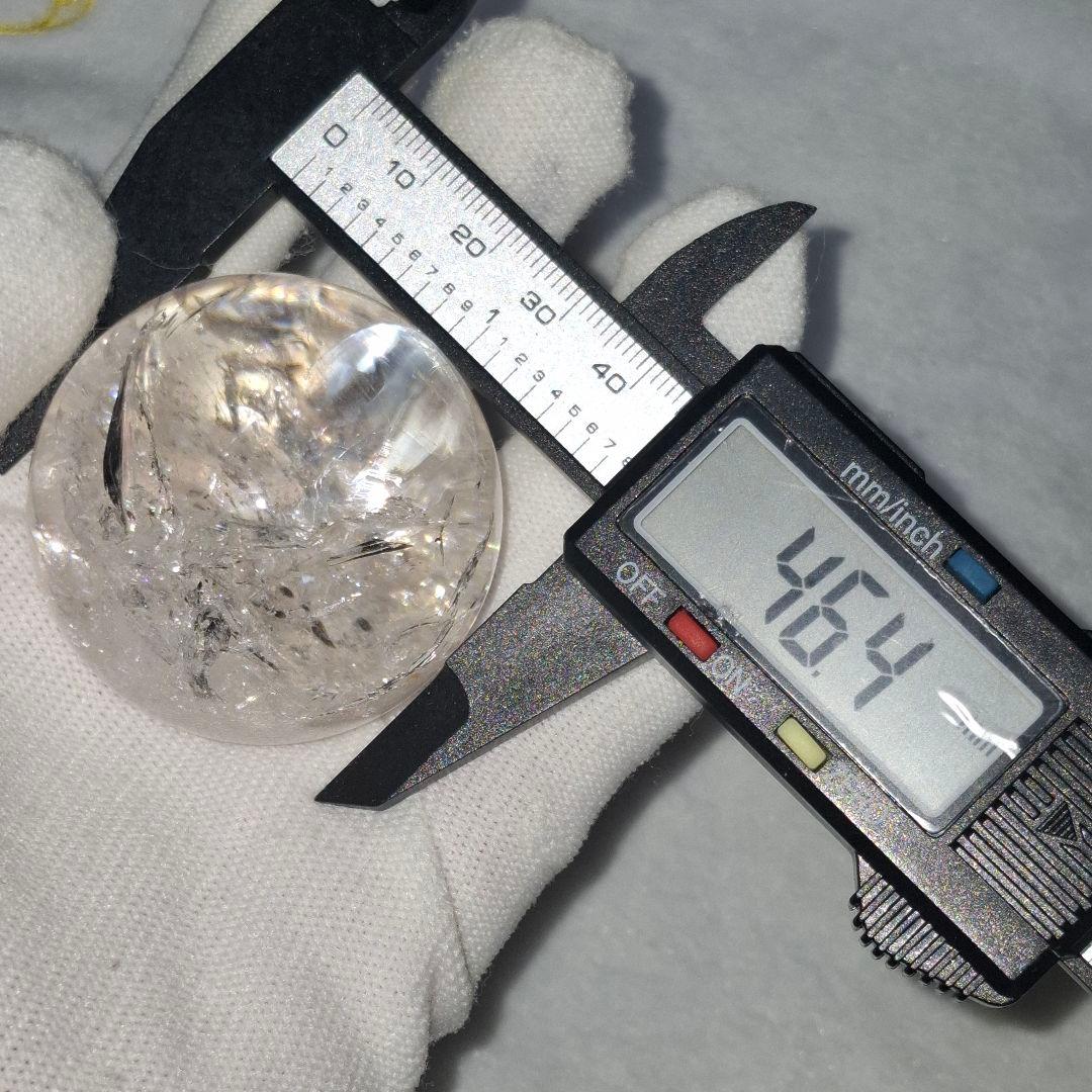 天然石✨️ピンクアゼツライト　スフィア✨️虹ギラギラ台座付き