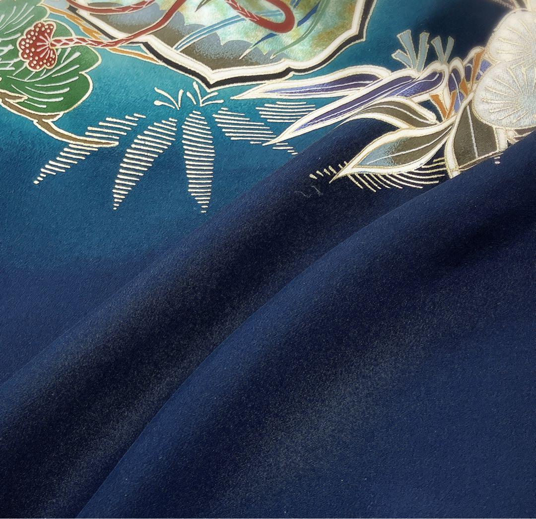 ◎mk-349　高級　逸品　男児　御祝着・襦袢 セット　お宮参り　10-1