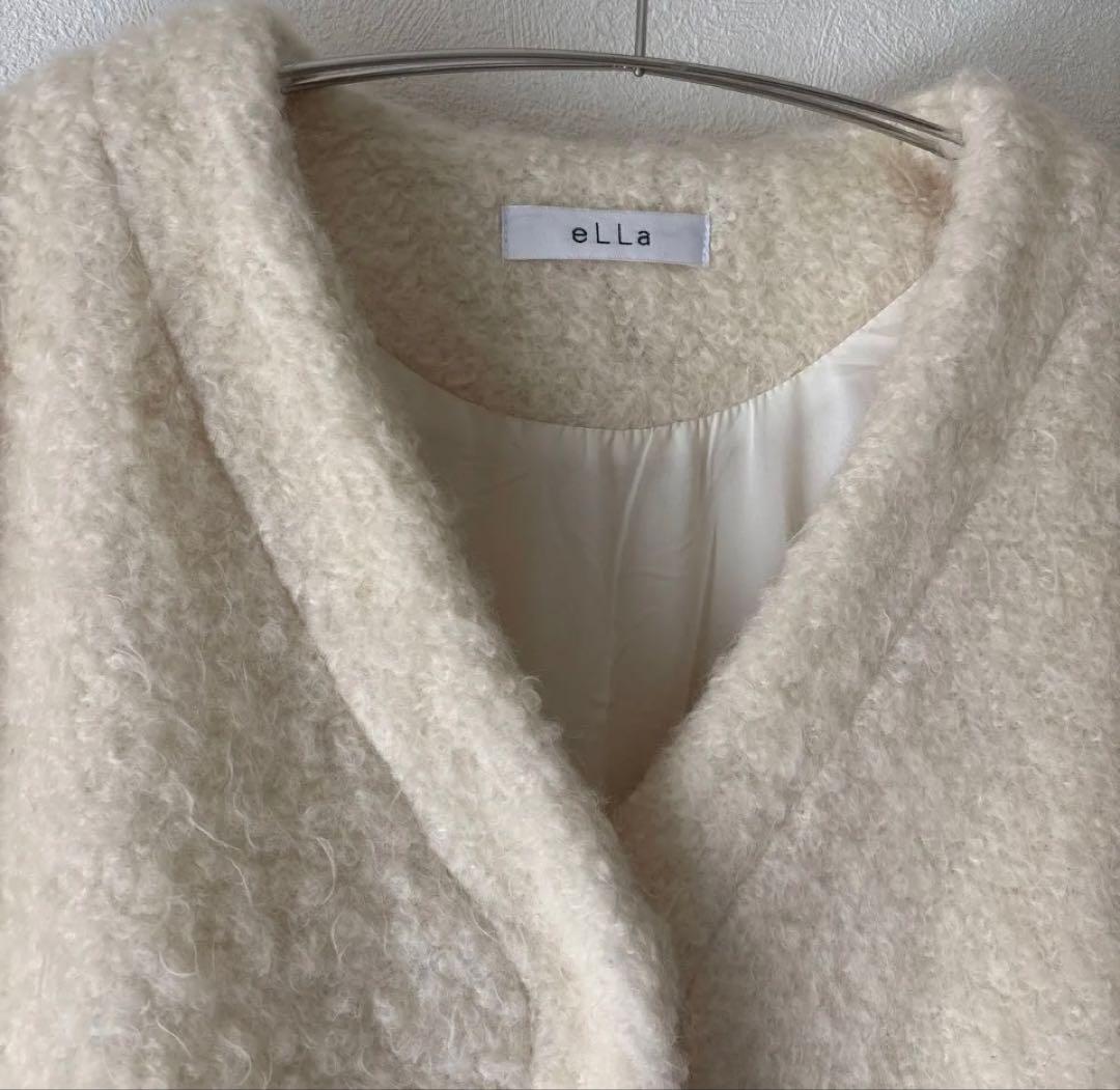 eLLa selectshop ボアシャギーニットジレ　ベスト