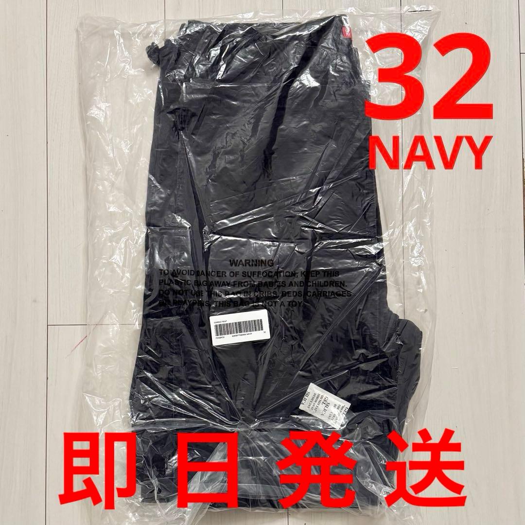 32 Supreme Cargo Pant Navy カーゴパンツ 新作