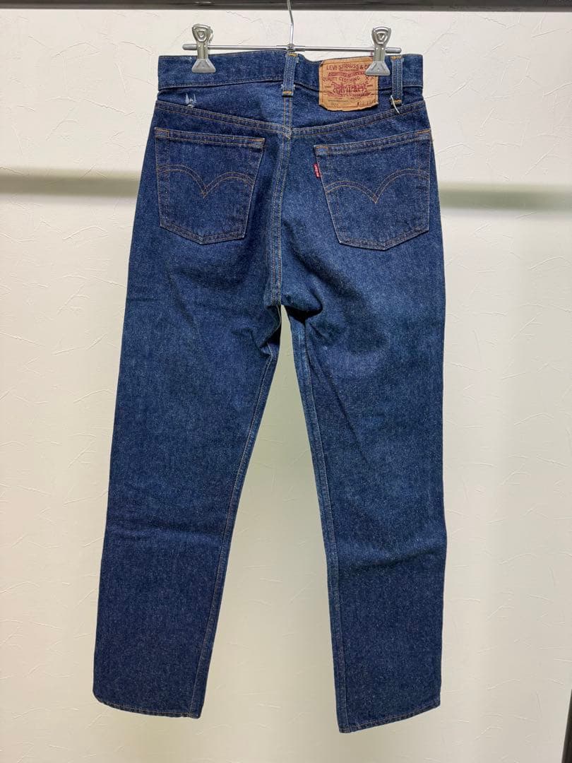 80s vintage levis 501 濃紺