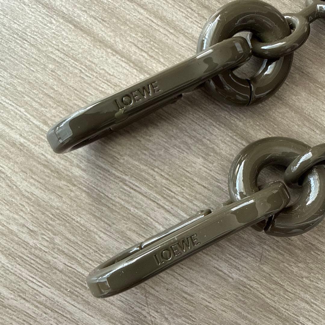LOEWE ドーナツチェーン カーキ美品