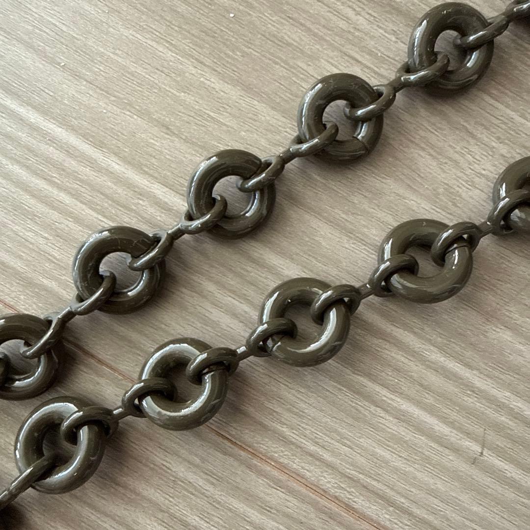 LOEWE ドーナツチェーン カーキ美品